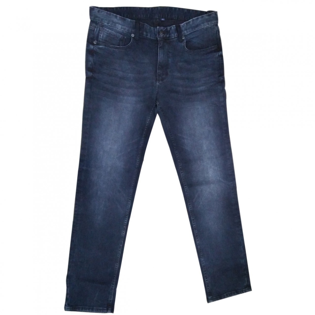 Premium Denim Loose Fit Jeans Pant For Men - Black - 28” to 40”