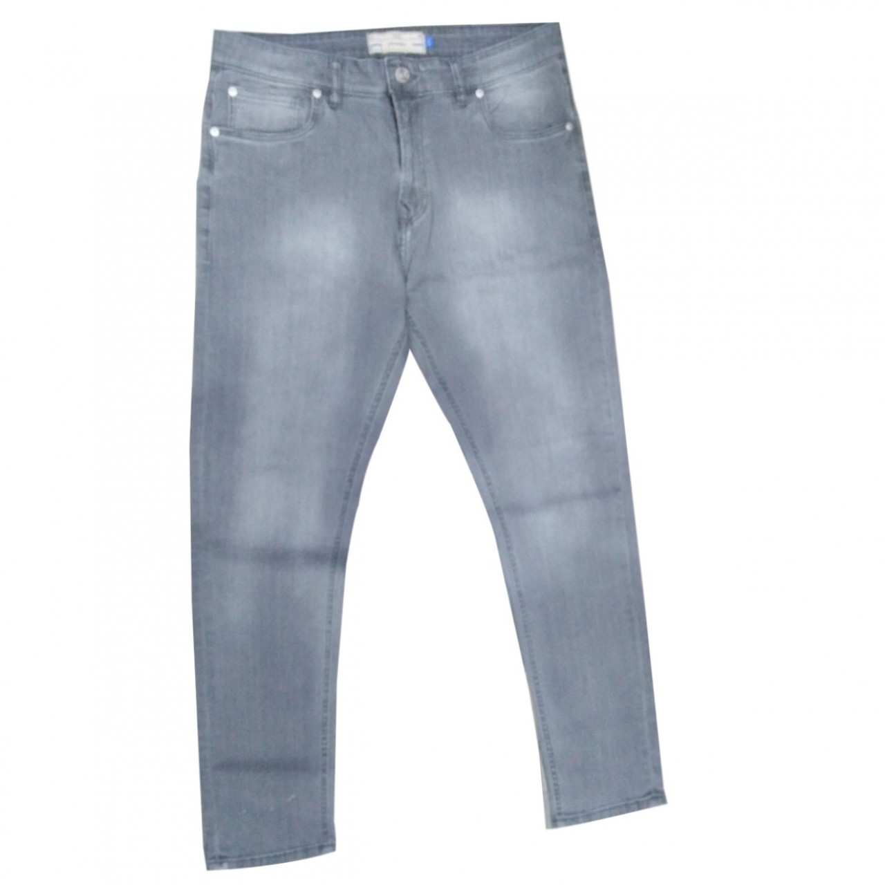 Premium Quality Slim Fit Jeans Pant For Men - Grey - 28” to 40”