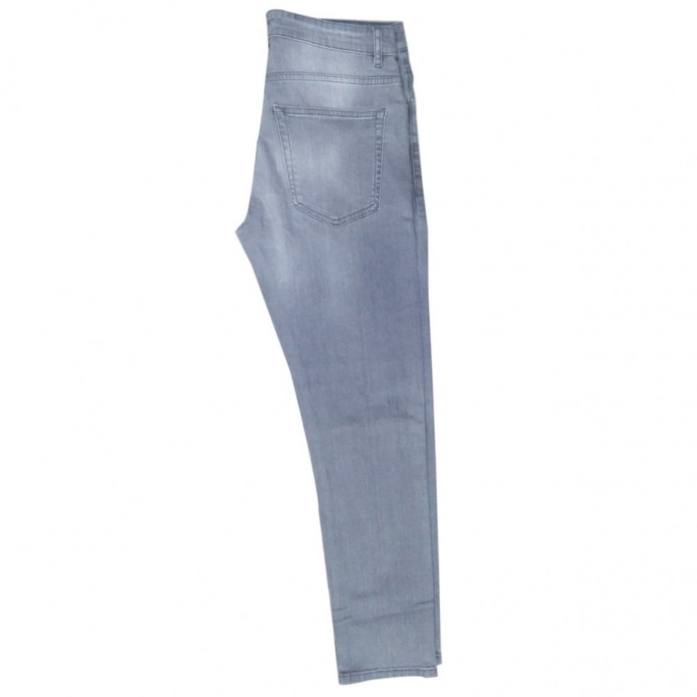 Premium Quality Slim Fit Jeans Pant For Men - Grey - 28” to 40”