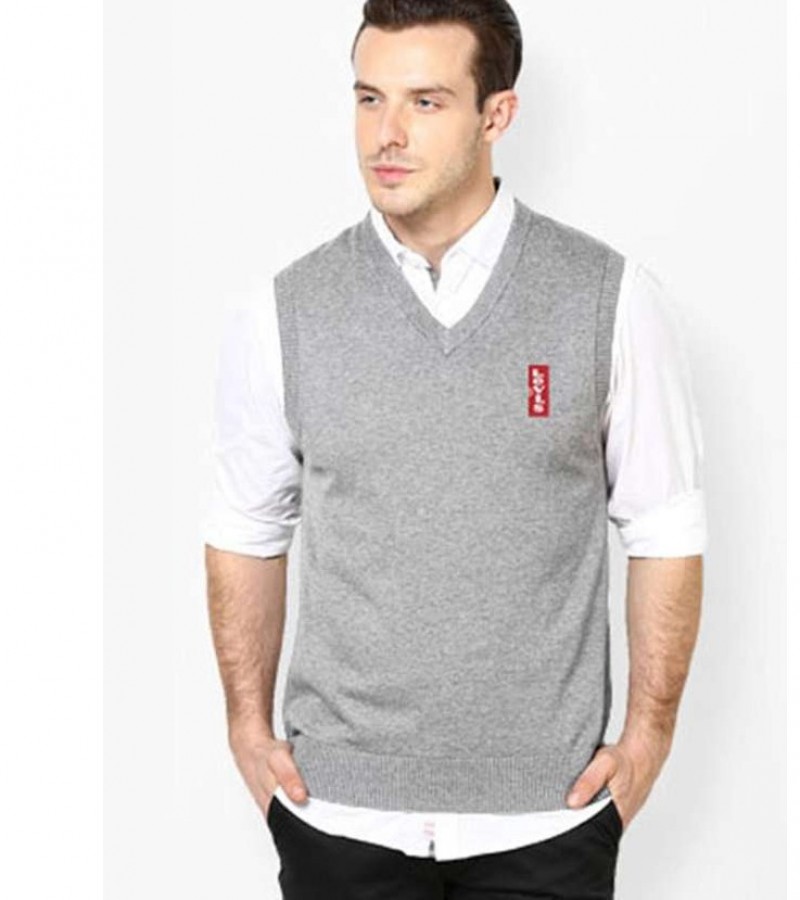 Sleeve Less Fleece Sweater