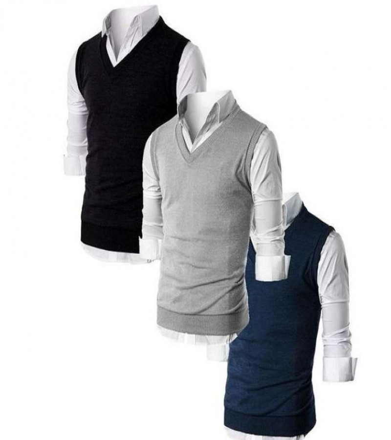 Sleeveless Sweater for Men