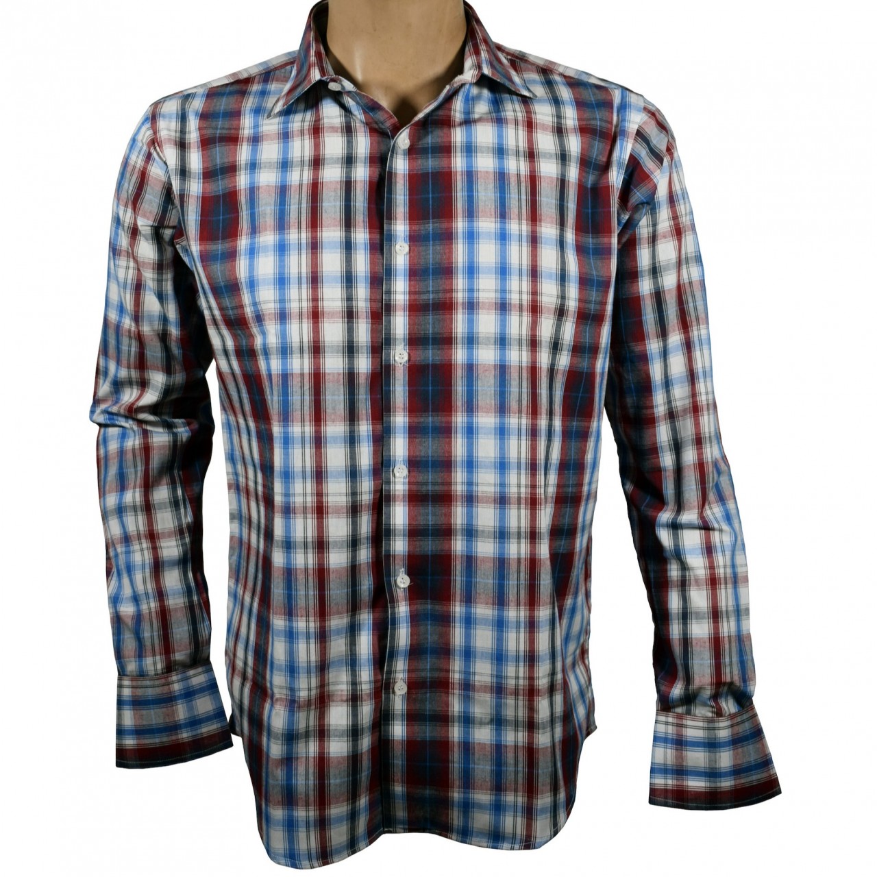 Slim Fit Shirts for Summer For Men in Multi-Color Check