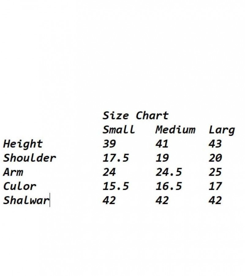 Stitched Shalwar Kameez for Men 100% Pure Cotton