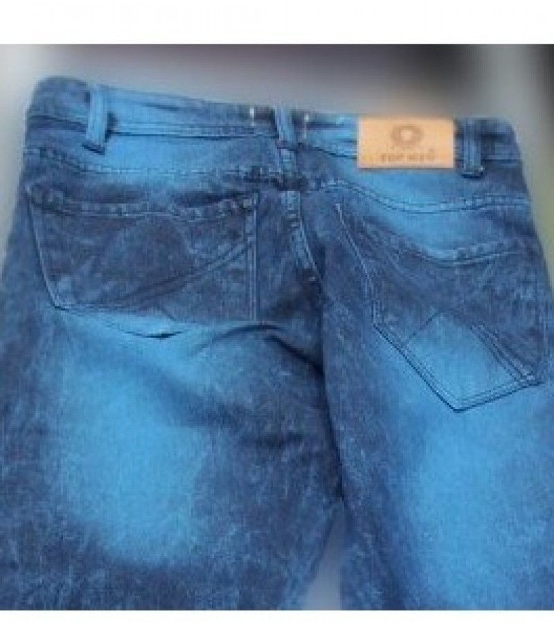 Top Men Slim Fit Jeans Pant For Men - Blue - 30 to 36