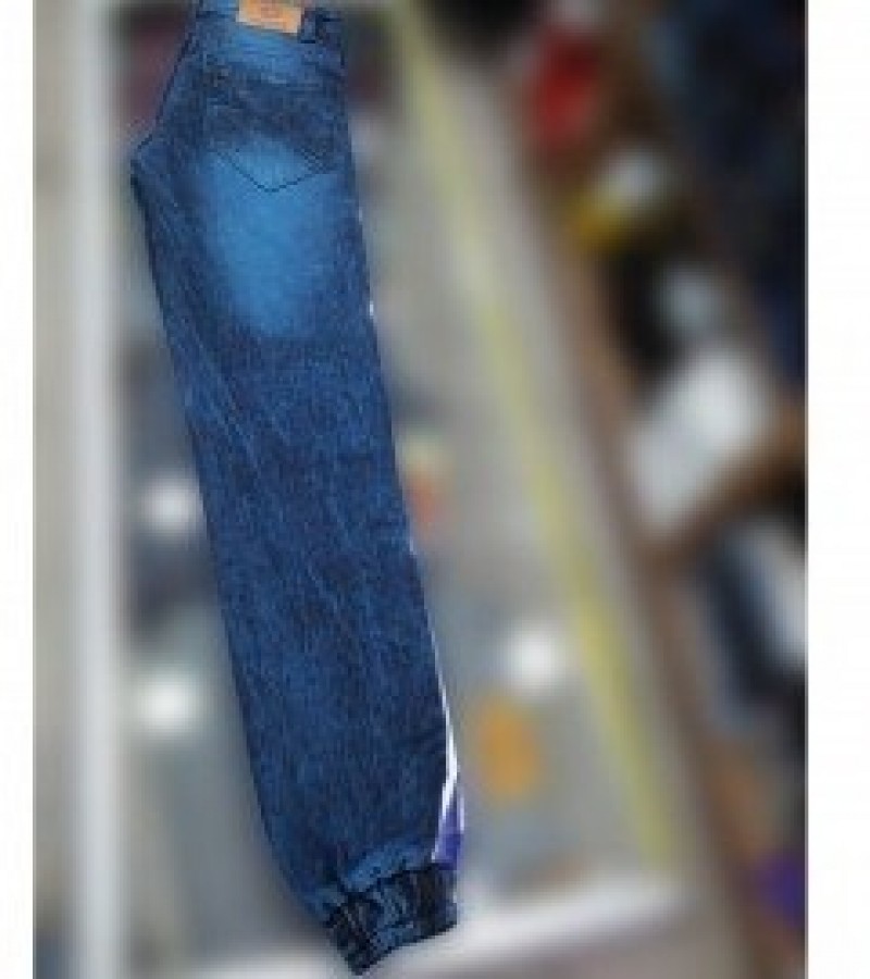 Top Men Slim Fit Jeans Pant For Men - Blue - 30 to 36