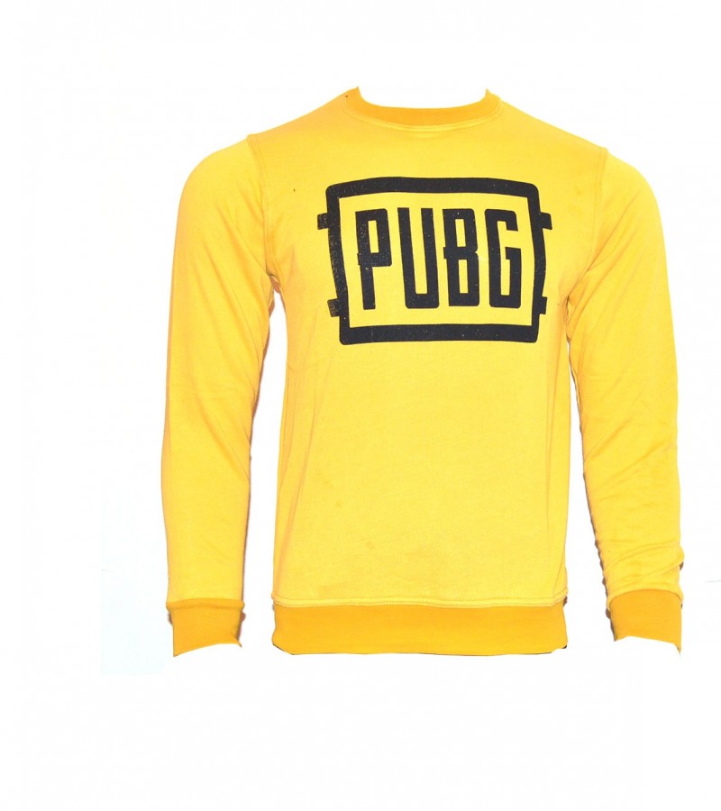 Yellow PUBG Sweat Shirt  MG1931
