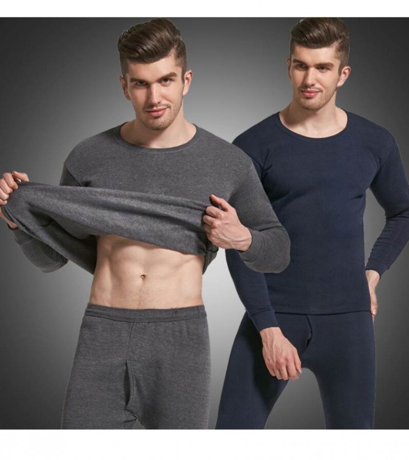 Thick Fleece Pajamas Suits Inner Wear for Men