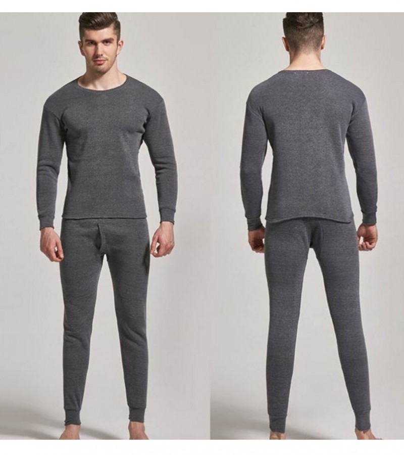 Thick Fleece Pajamas Suits Inner Wear for Men