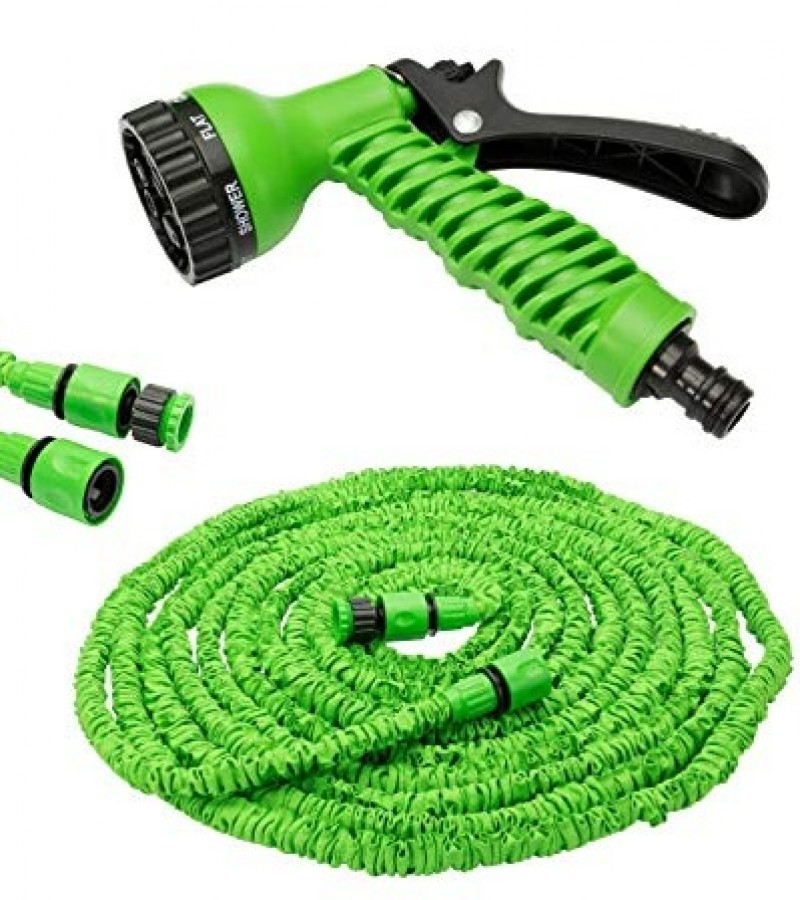 100FT Garden Hose Expandable Magic Flexible Water Hose Plastic Hose Pipe with Spray for Watering