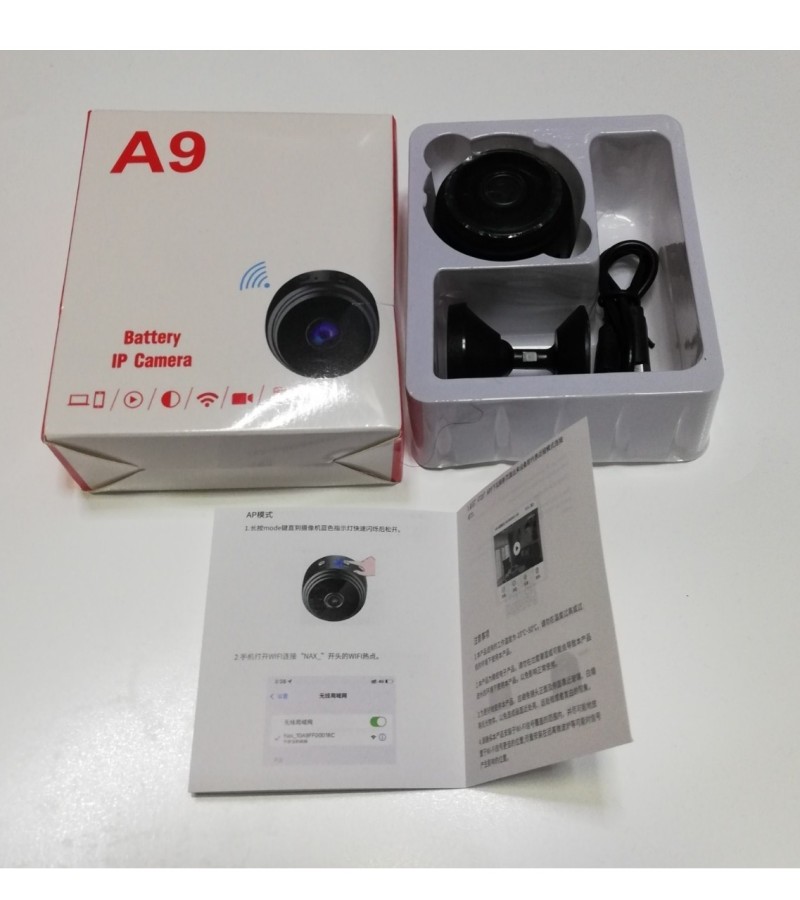 A9 1080p Hd Magnetic Wifi Mini Camera