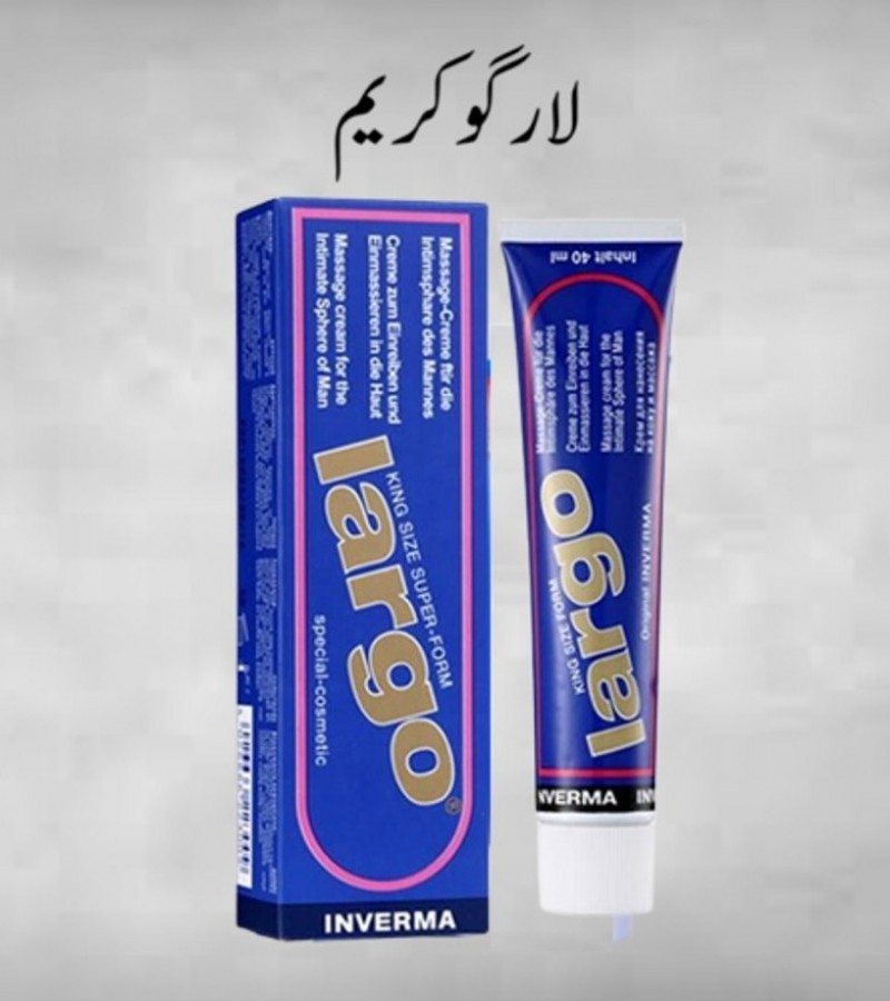 Largo Delay Spray & Enlargement Cream Combo Deal - For Men