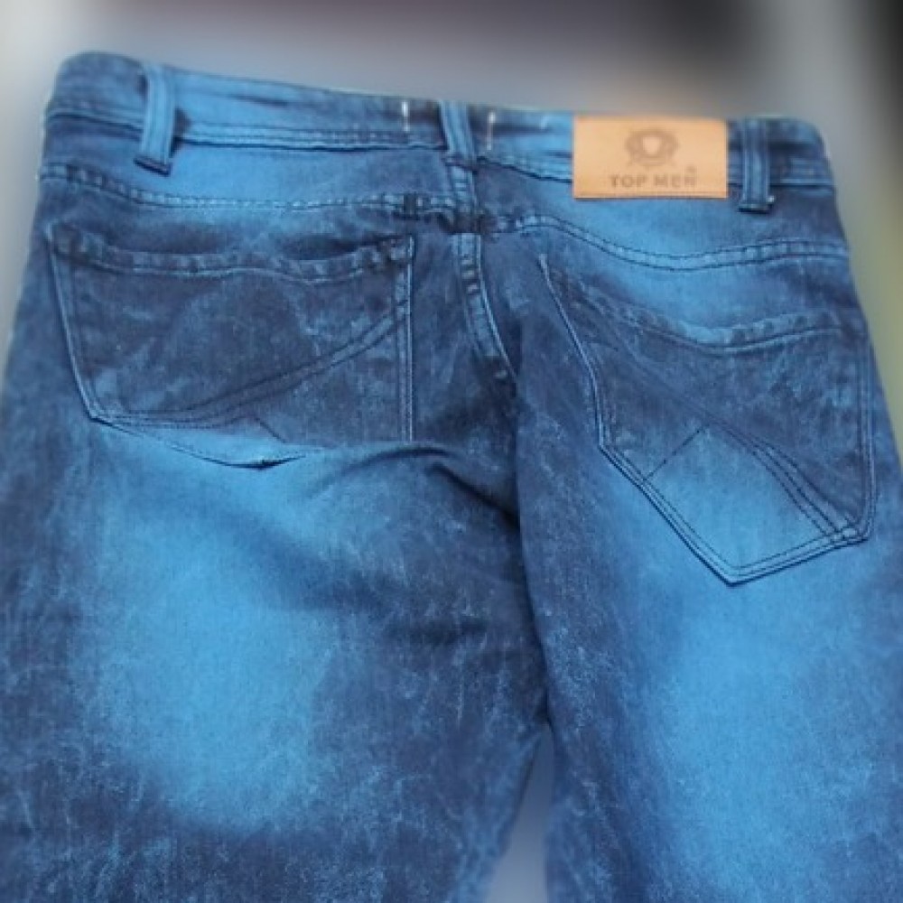 Top Men Slim Fit Jeans Pant For Men - Blue - 30 to 36