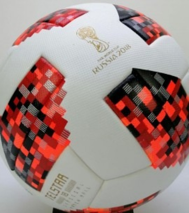 Football Adidas Telstar Thermal Bonded Black & Red