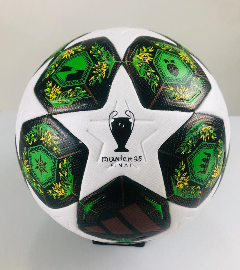 Football Adidas UEFA CHAMPIONS LEAGUE "MUNICH 25 FINAL" PRO Official Match Ball Size 5