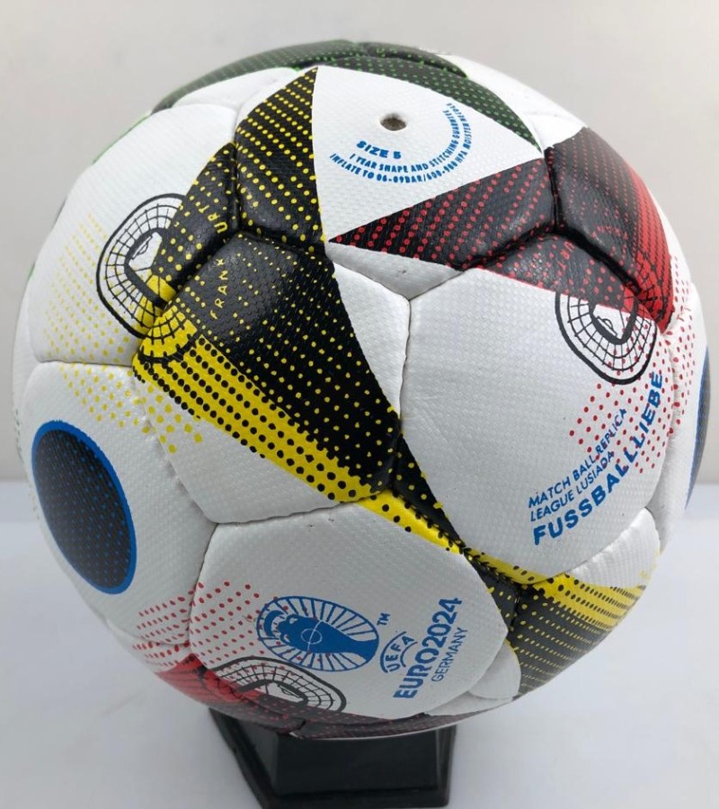 Football Hand Stitched UEFA EURO 2024 Germany Export Quality Size 5