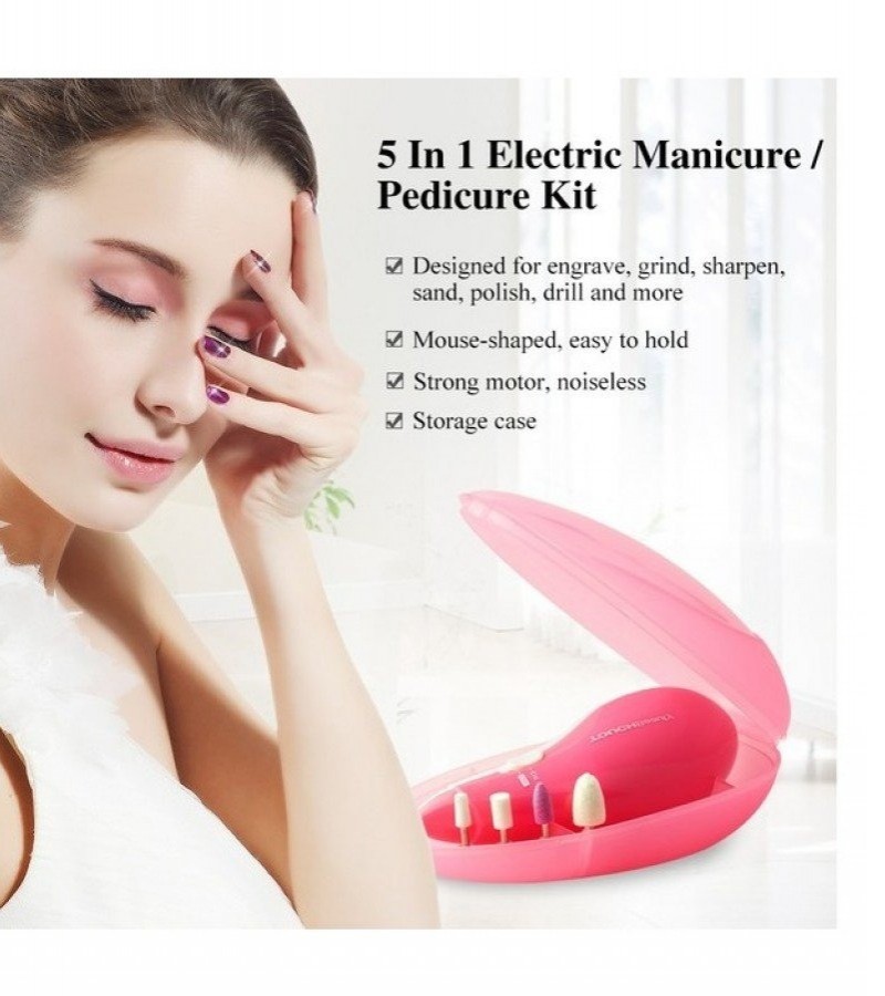 Touch Beauty 5 In 1 Electric Manicure Pedicure Set (As-0602A)