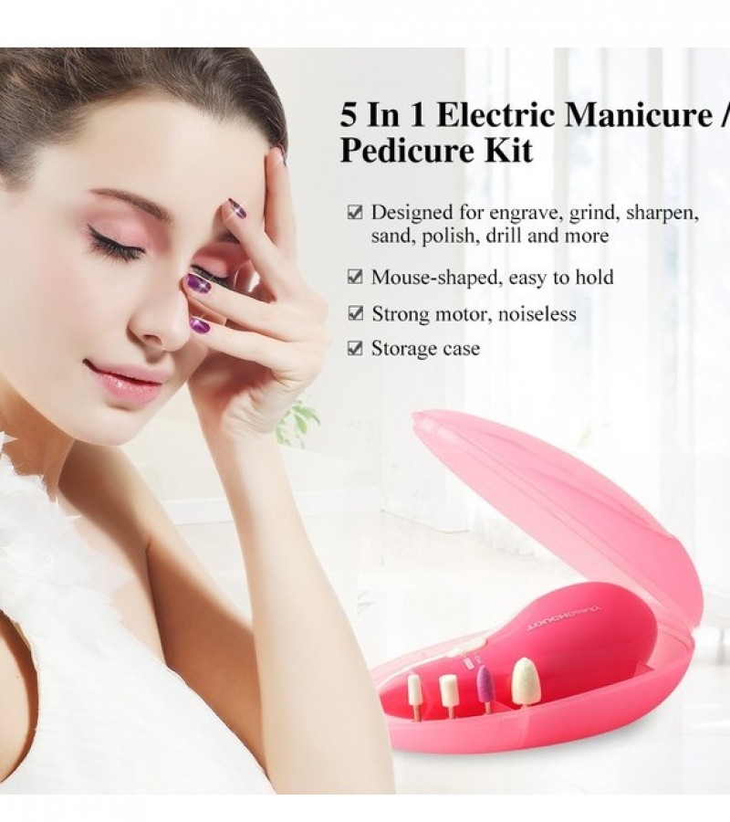 Touch Beauty 5 In 1 Electric Manicure Pedicure Set (As-1039)