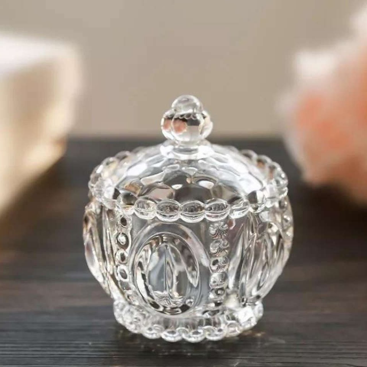 glass candy box
