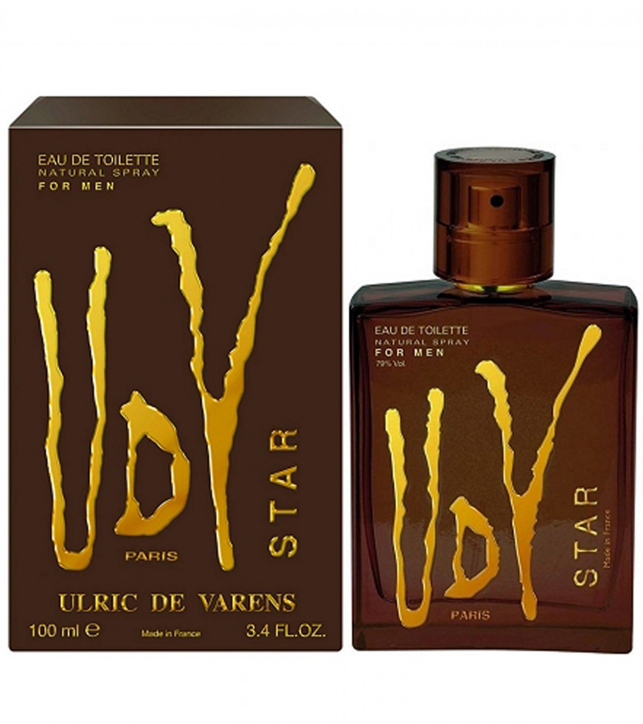 Ulric de Varens ( UDV ) Star Perfume For Men - Eau De Toilette - 100 ml