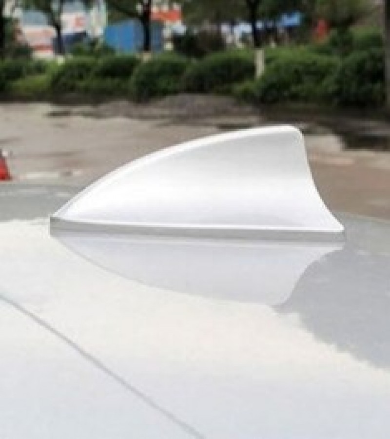Universal Car Antenna Shark Fin Car styling White