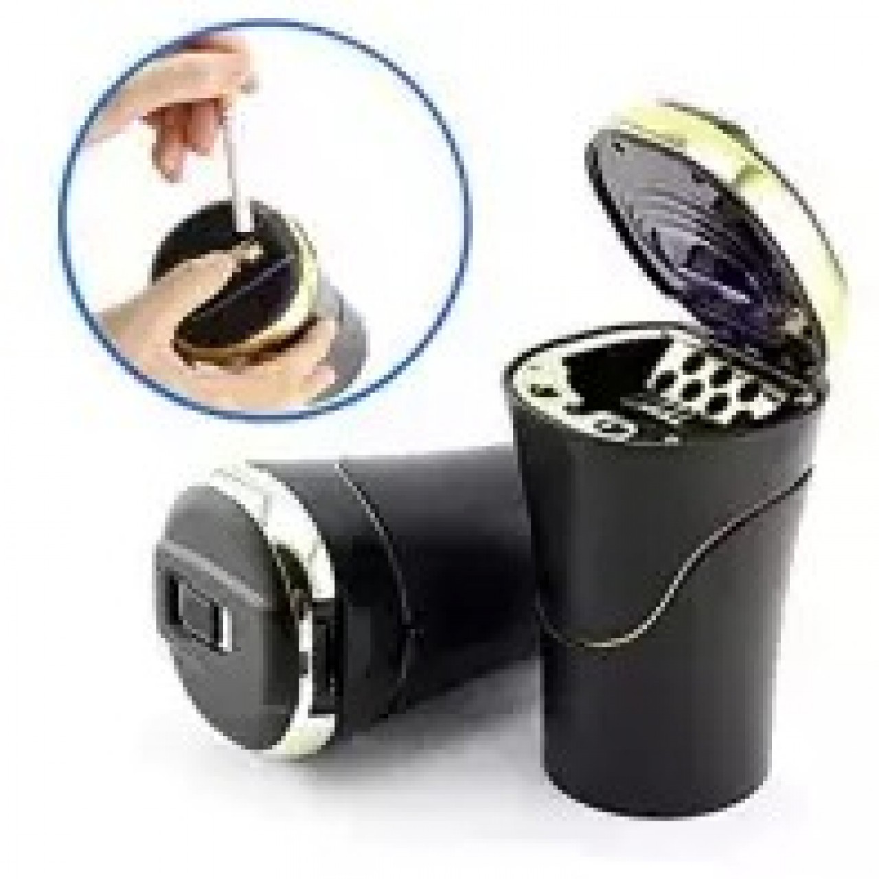 Universal Car Ashtray With Built-In Cigarette Lighter