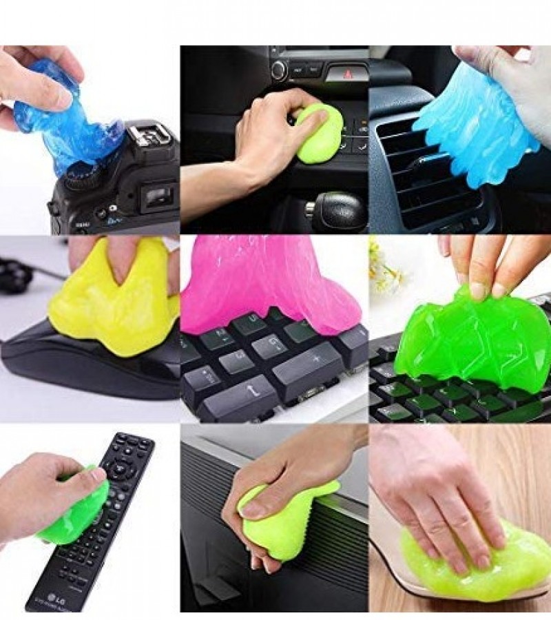 Universal Keyboard Cleaning Mud Soft Rubber Car Cleaner Magic Cleaning Glue Dust Cleaner
