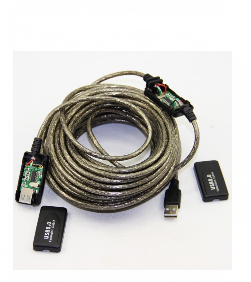 USB Extension Male To Female With 2.0 15m With IC