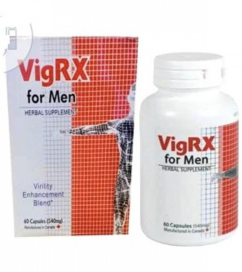 Vigrx Herbal Supplement For Men - 60 Capsules