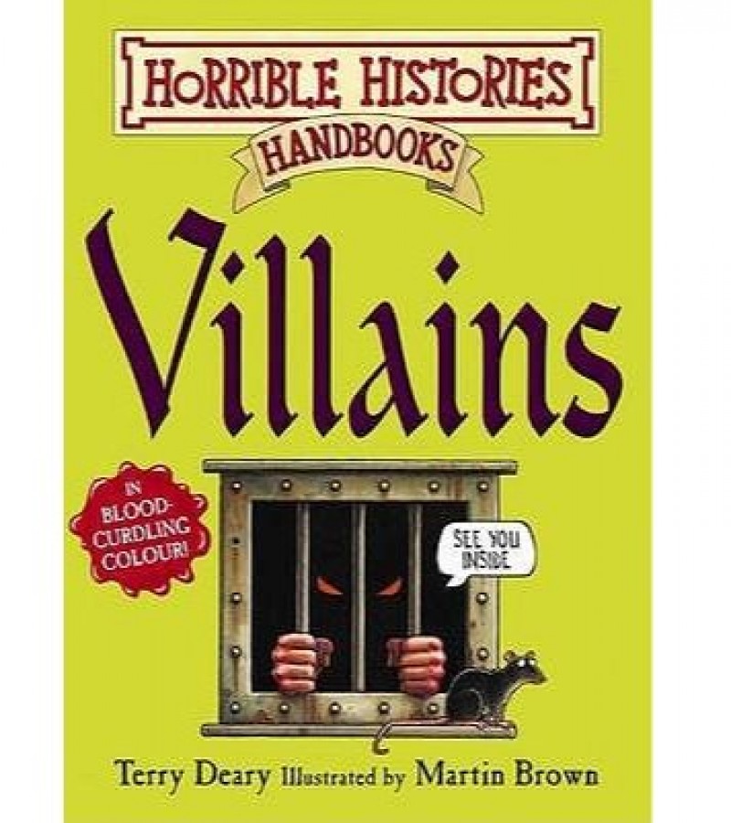 Villains Horrible Histories Handbooks
