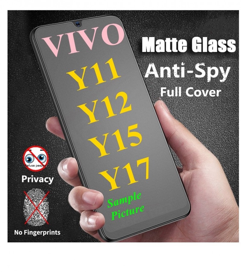 VIVO Y11_Y12_Y15_Y17 Ceramic Matte Protector for PUBG Gaming Unbreakable Hybrid film