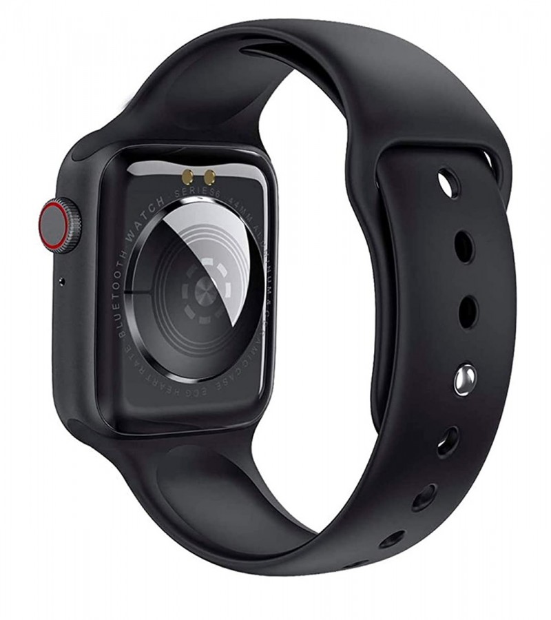 Bluetooth watch series 6 44mm aluminum ceramic case ecg heart rate как зарядить