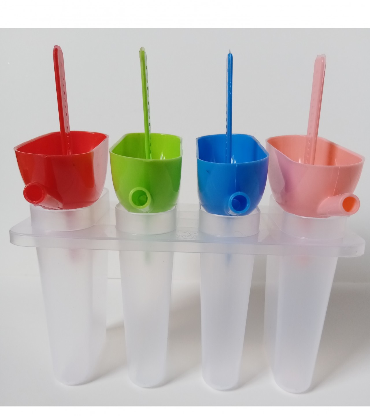 Wahaaj fitness 1pcs Ice Pop Maker Molds With Sipper Straw Base for Homemade Frozen Treats Popsicles