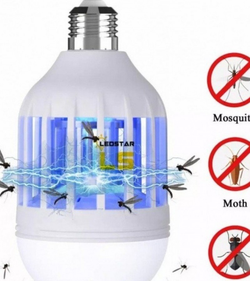 15W LED Mosquito Killer Bulbs Lamp Light Eco Mosquito Killer Household
