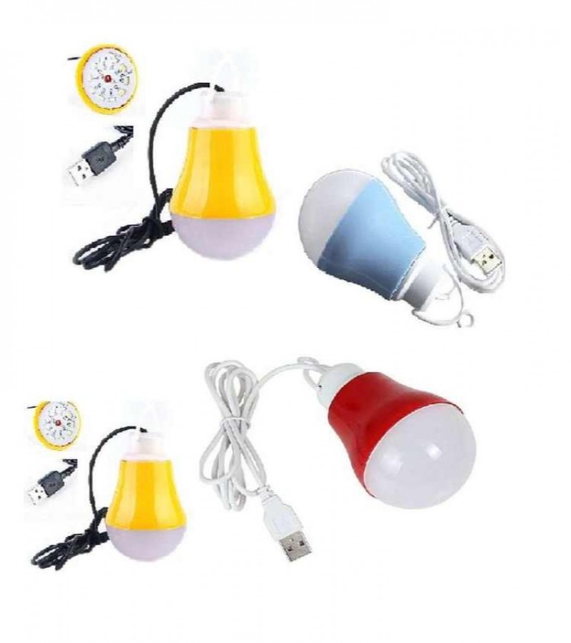 5W - Portable Hook Led Bulb Usb Light Reading Lamp