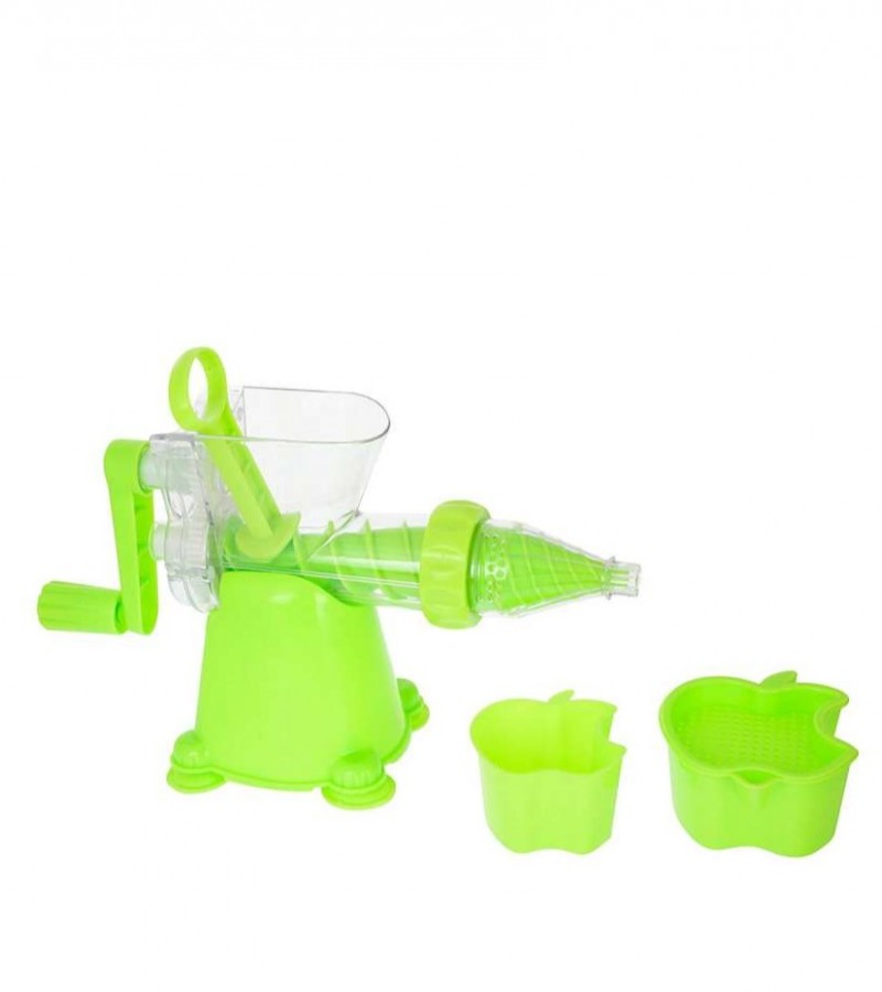 anual Hand Crank Single Auger Juicer plastic handle with Suction