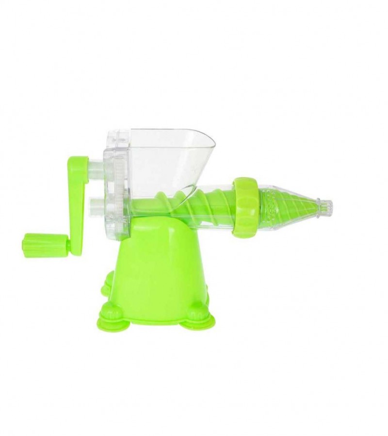 anual Hand Crank Single Auger Juicer plastic handle with Suction