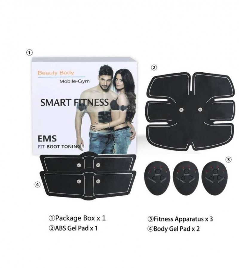 Beauty Body Mobile-Gym Smart Fitness EMS Fit Boot Toning