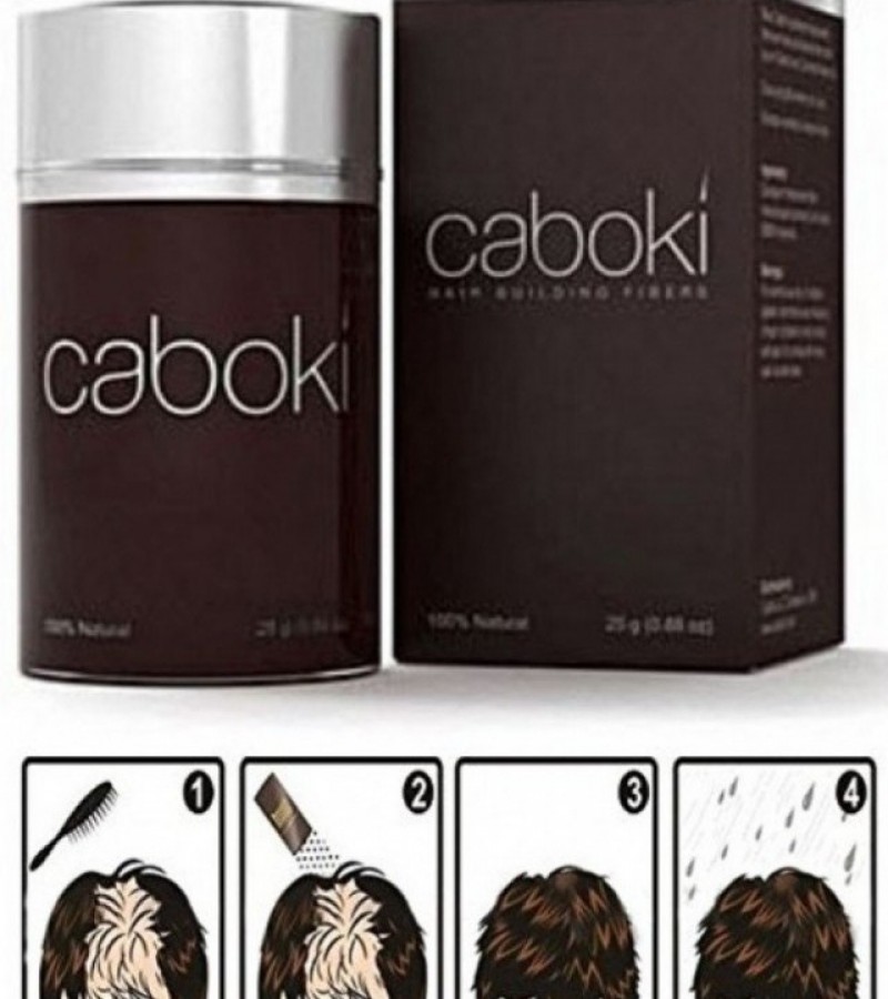 Caboki Hair Fiber - 25g DARK BROWN & Black