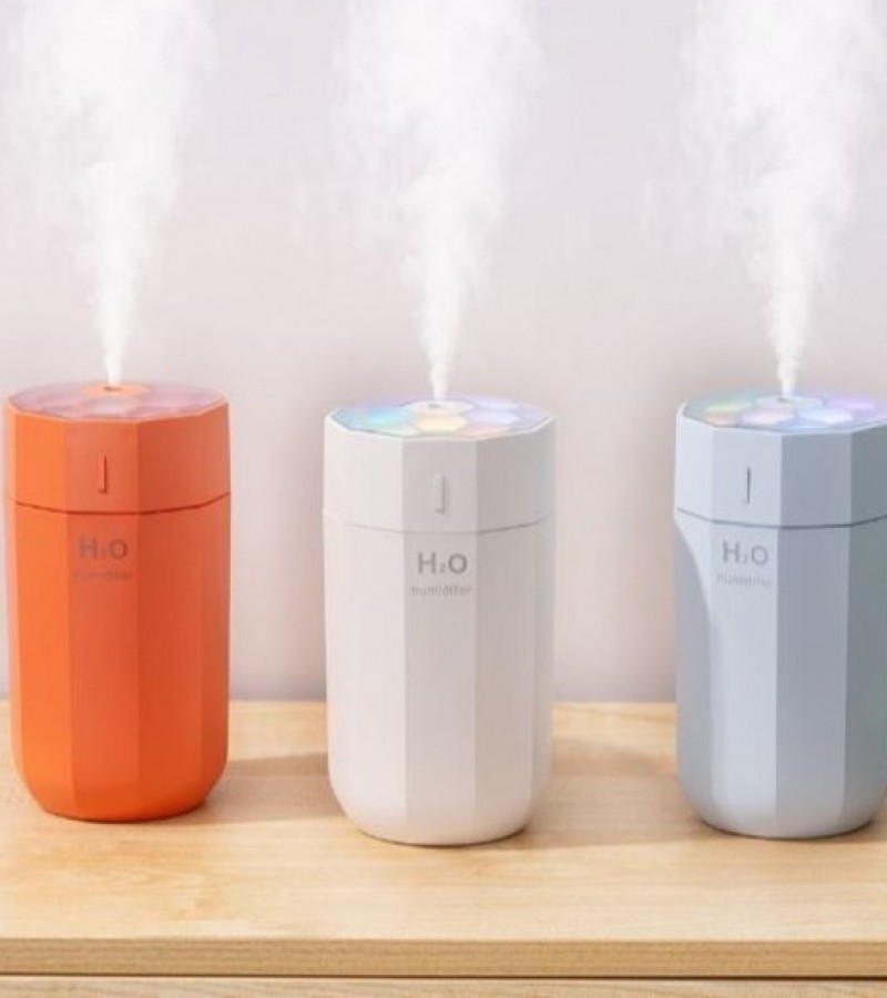 Colorful Humidifier Ultrasonic USB Portable Car Diffuser Spray Humidifier - Multi
