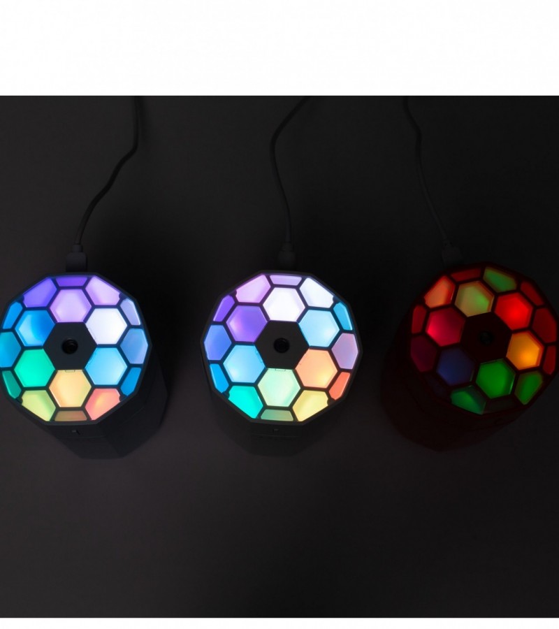 Colorful Humidifier Ultrasonic USB Portable Car Diffuser Spray Humidifier - Multi