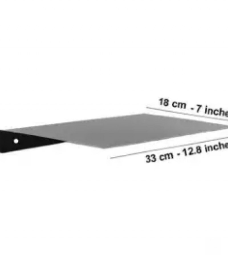 Floating/Wall Mount Metal Shelf / Rack For Room Decoration