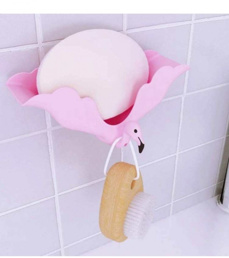 Gilroy Flamingo Design Soap Dishes for Bathroom/Shower Soap Holder