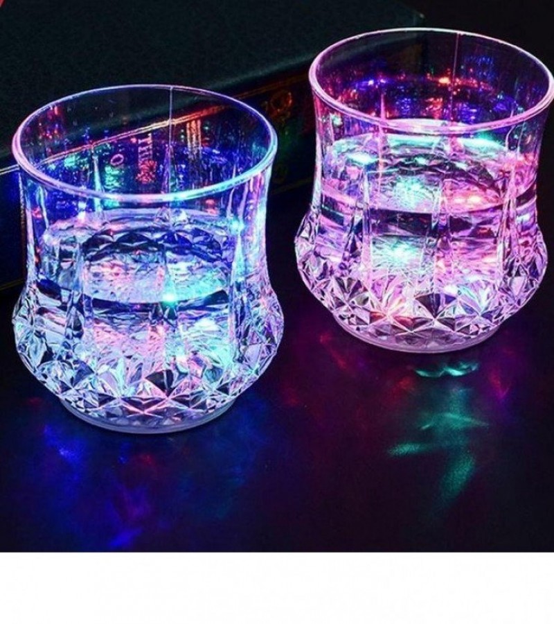 Inductive Rainbow Color Changing Flashing Light Cup GCK-103