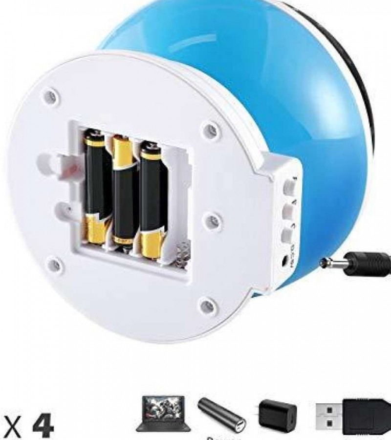LED Rotating Stars Remote Projector Night Light