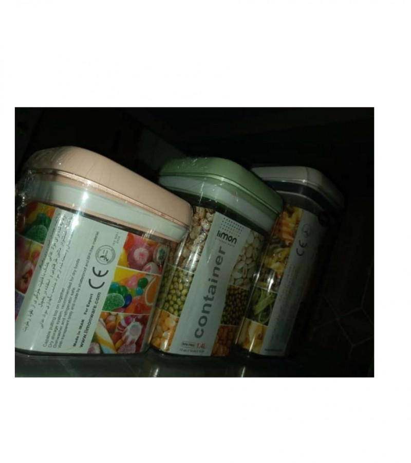 Limon Acrylic Storage jars
