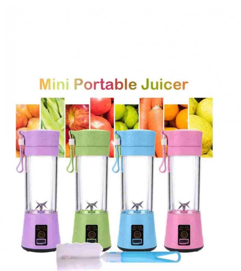 Mini Portable Personal Size Juicer Cup USB Rechargeable Mixer