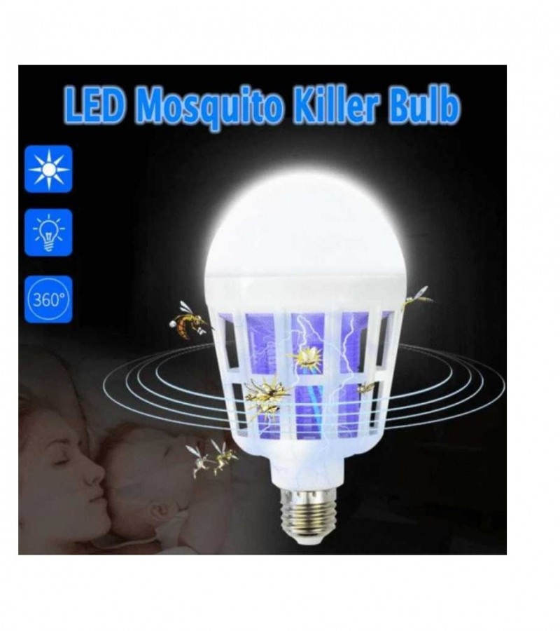 Mosquito KillerBulb 6W 2-in-1 MosquitoKiller + LED Light Bulb