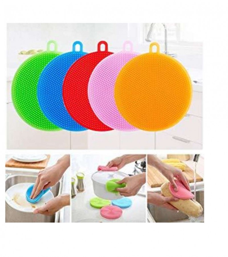 Multipurpose Silicone Dish Sponge Washing