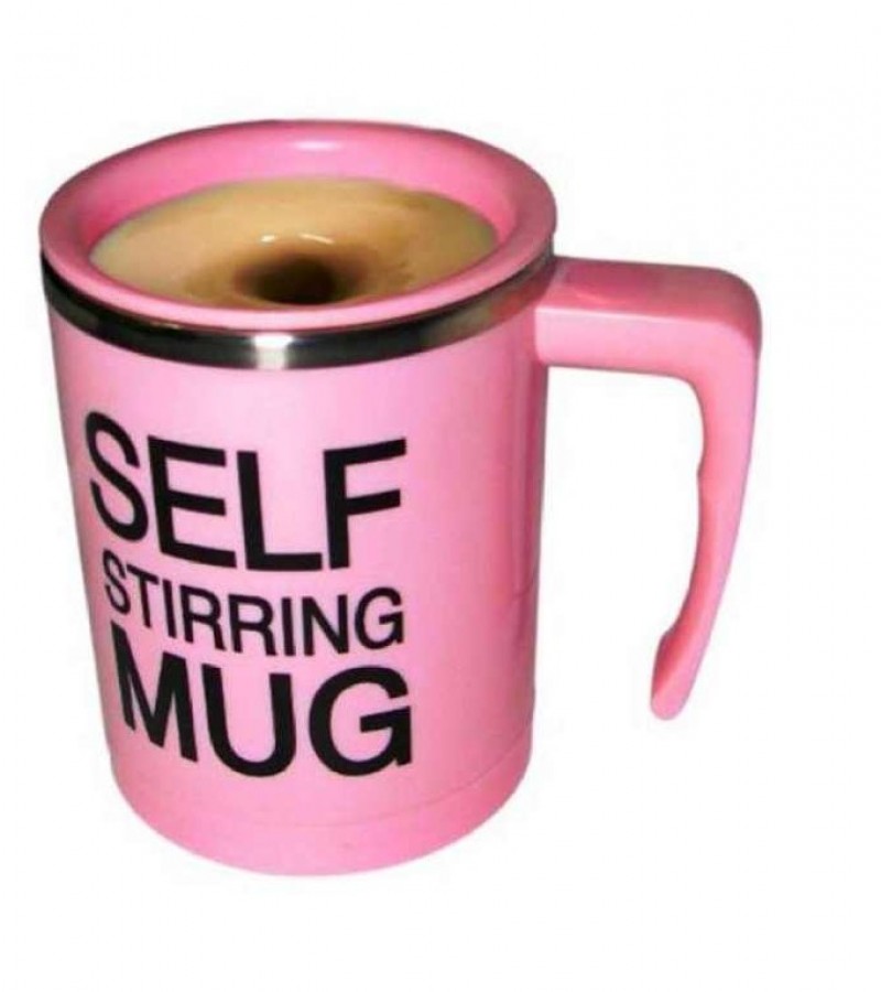 no brand Self Stirring Mug - Pink
