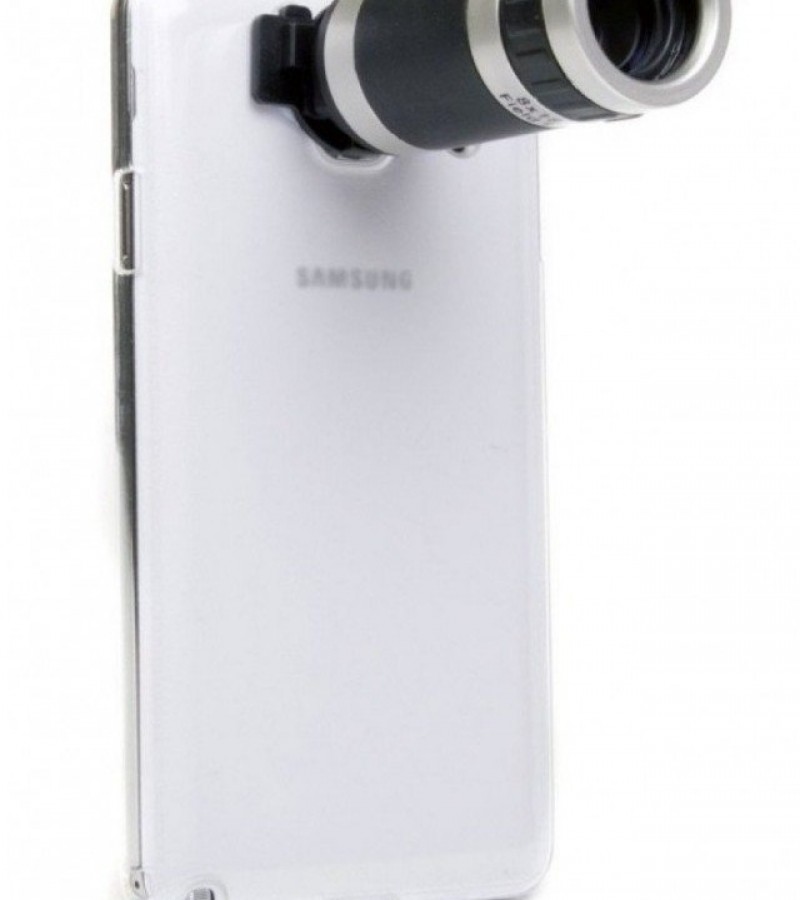 Original 8x Mobile Zoom Lens Better Quality - Silver